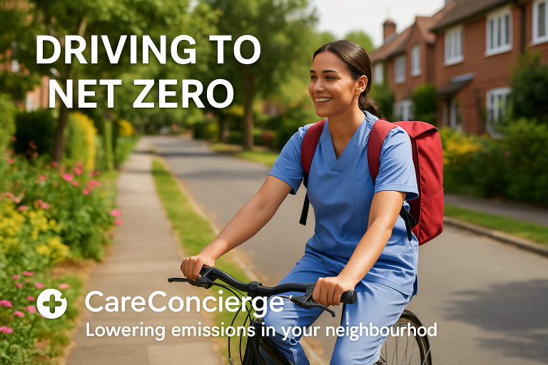 Driving to Net Zero – A Part of CareConcierge Delivery