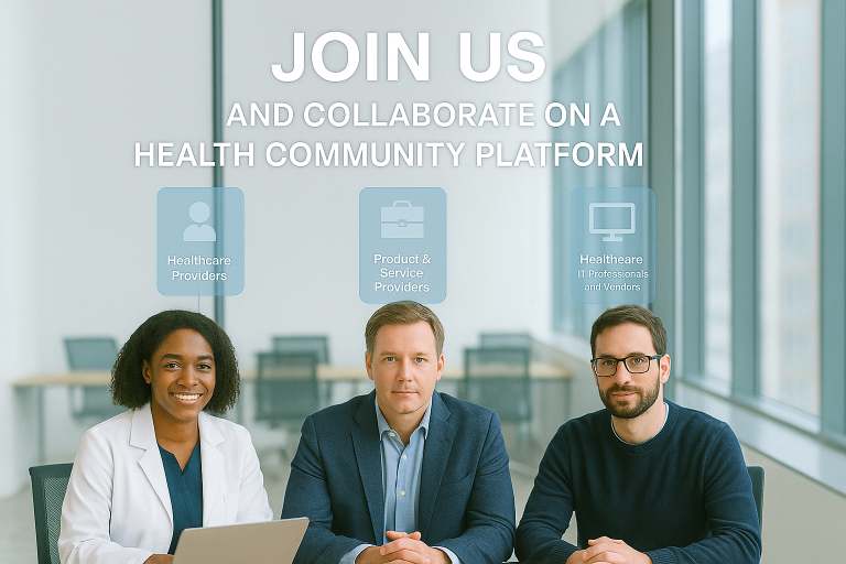 Add your own health service or application to the community, on a shared platform