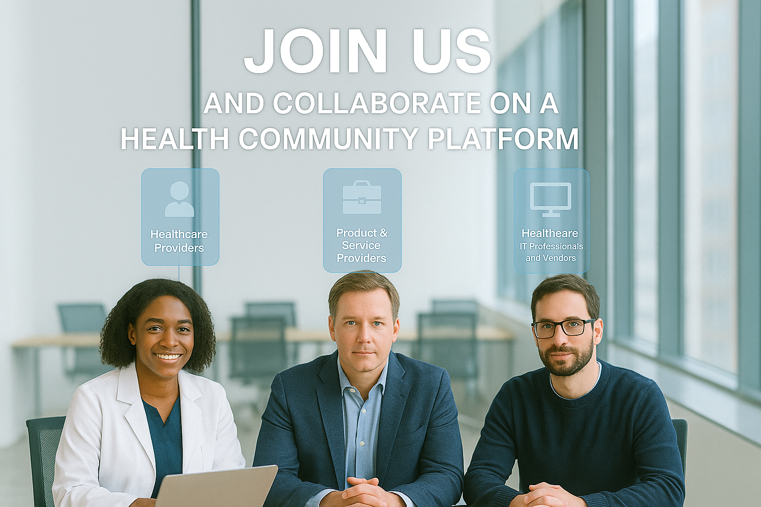 Add your own health service or application to the community, on a shared platform